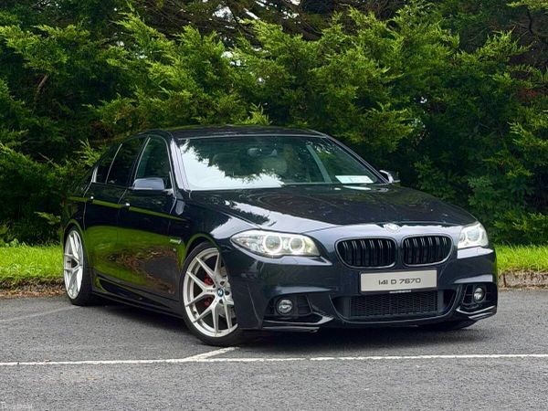 BMW 5-Series Saloon, Diesel, 2014, Black