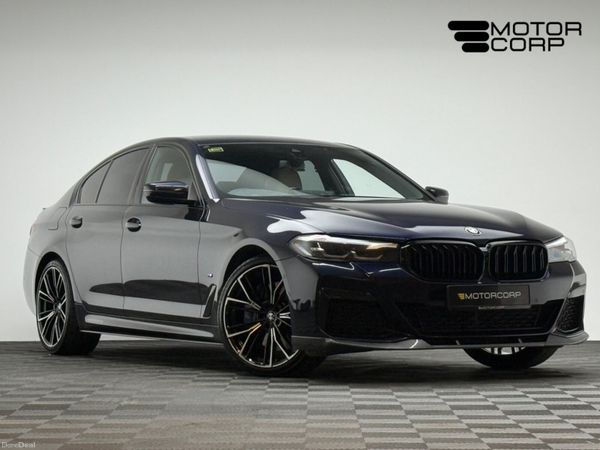 BMW 5-Series Saloon, Diesel, 2022, Black