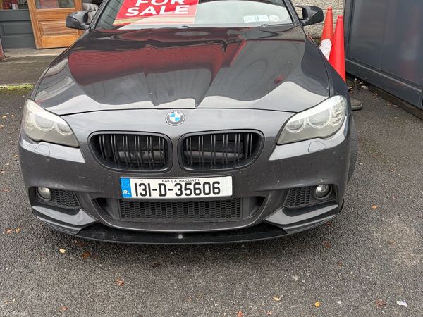 BMW 5-Series Saloon, Diesel, 2013, Grey
