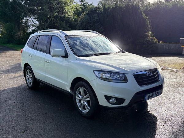 Hyundai Santa Fe SUV, Diesel, 2010, White