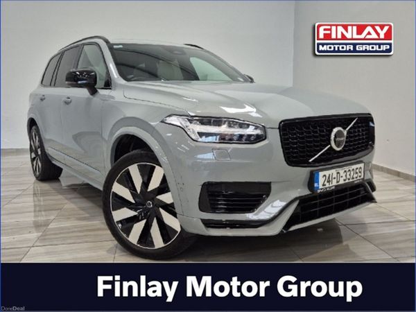 Volvo XC90 SUV, Petrol Plug-in Hybrid, 2024, Grey