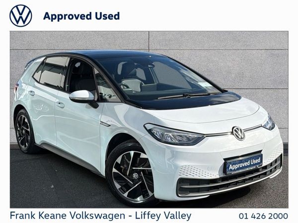 Volkswagen ID.3 Hatchback, Electric, 2023, White