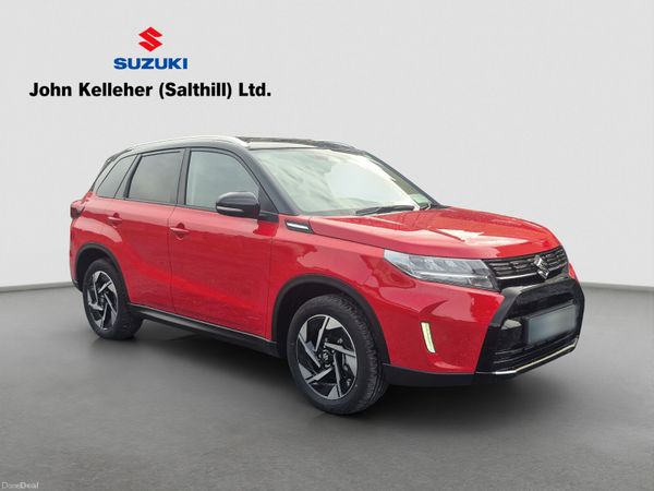 Suzuki Vitara SUV, Petrol Hybrid, 2026, Red