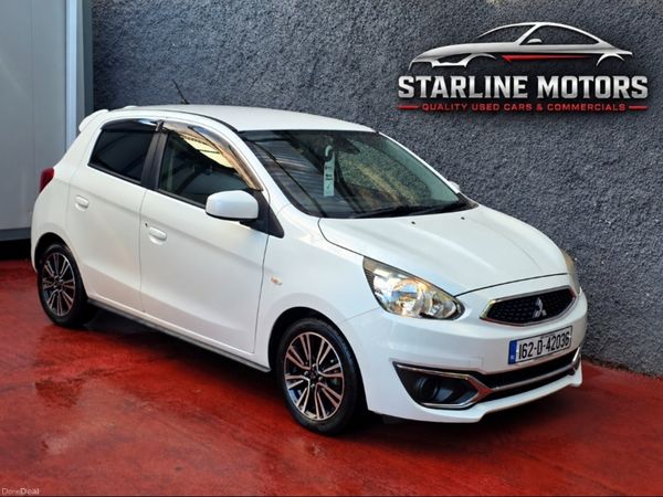 Mitsubishi Mirage Hatchback, Petrol, 2016, White