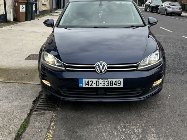 Volkswagen Golf Hatchback, Petrol, 2014, Blue