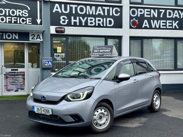 Honda Fit Hatchback, Petrol Hybrid, 2021, Silver