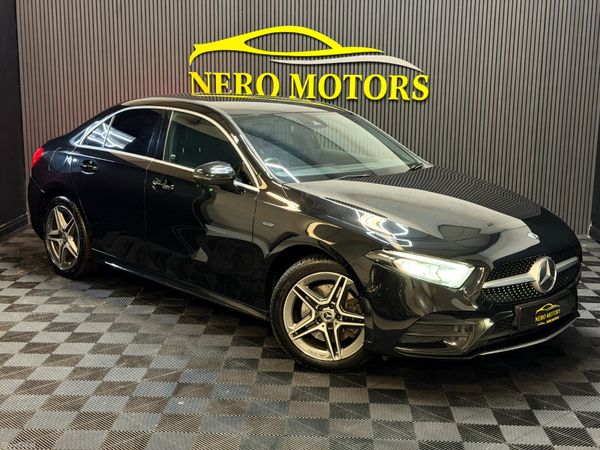 Mercedes-Benz A-Class Saloon, Petrol Plug-in Hybrid, 2020, Black
