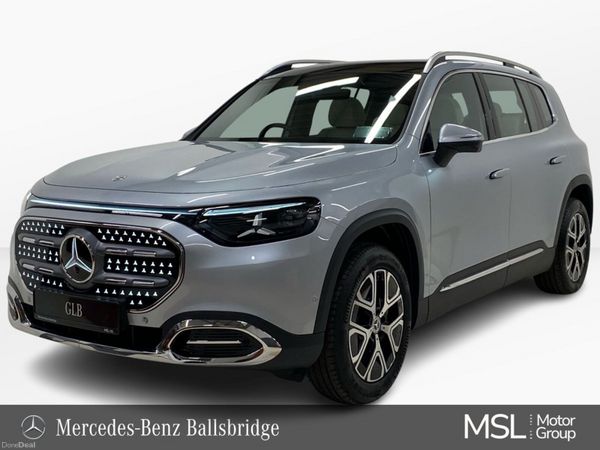 Mercedes-Benz GLB MPV, Electric, 2026, Silver