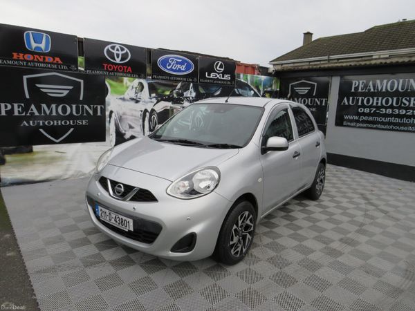 Nissan March Hatchback, Petrol, 2021, Silver