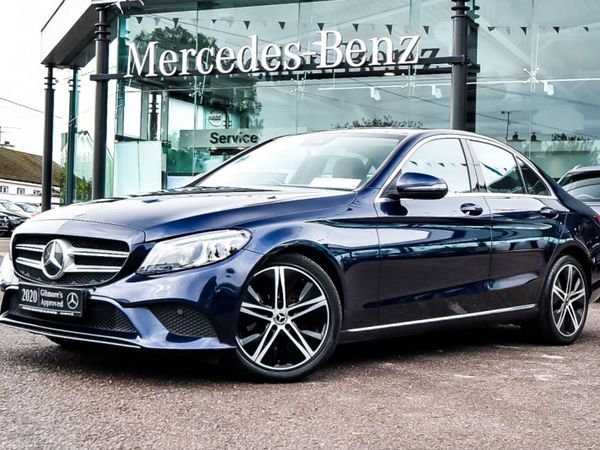 Mercedes-Benz C-Class Saloon, Diesel, 2020, Blue