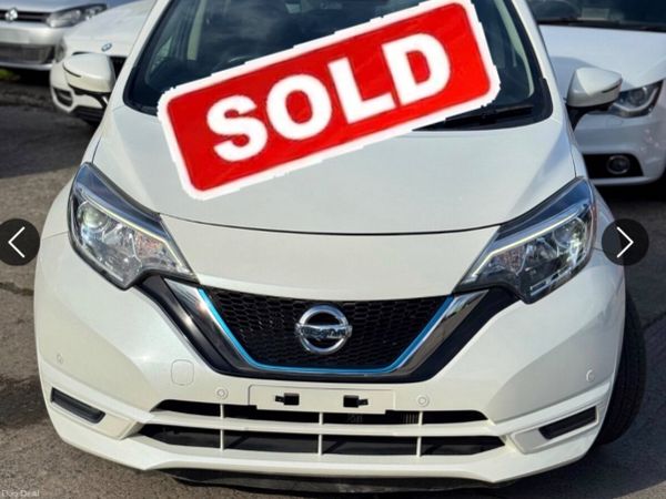 Nissan Note Hatchback, Petrol Hybrid, 2020, White