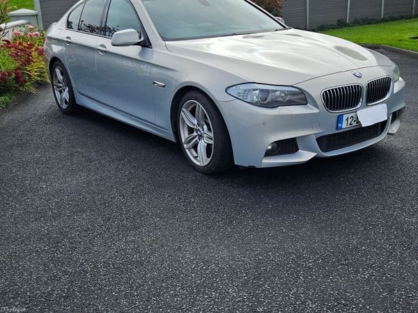 BMW 5-Series Saloon, Diesel, 2012, Silver
