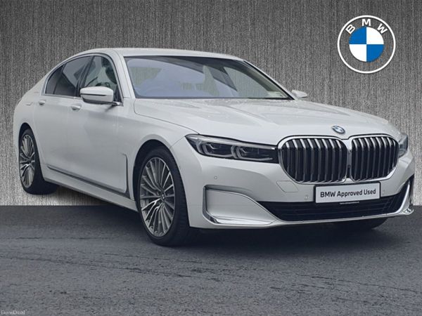 BMW 7-Series Saloon, Petrol Plug-in Hybrid, 2021, White