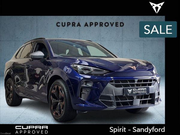 Cupra Terramar SUV, Petrol Plug-in Hybrid, 2026, Blue