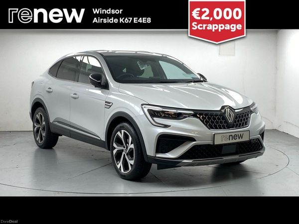 Renault Arkana Hatchback, Petrol Hybrid, 2025, White