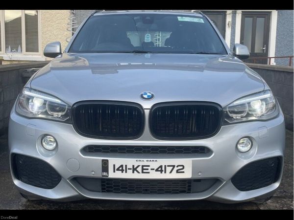 BMW X5 SUV, Diesel, 2014, Silver