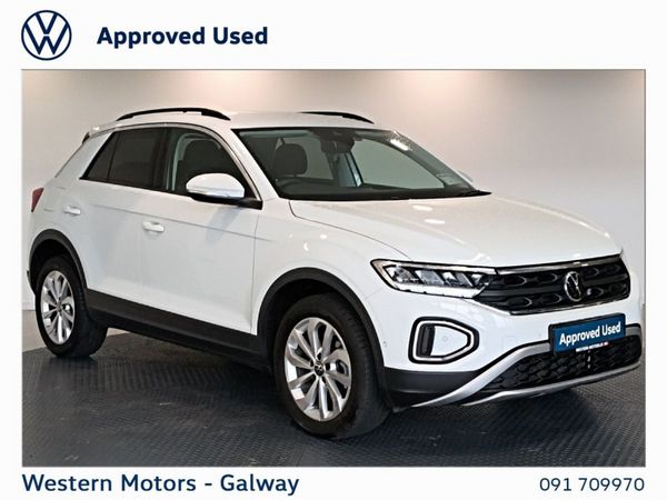 Volkswagen T-Roc SUV, Petrol, 2026, White