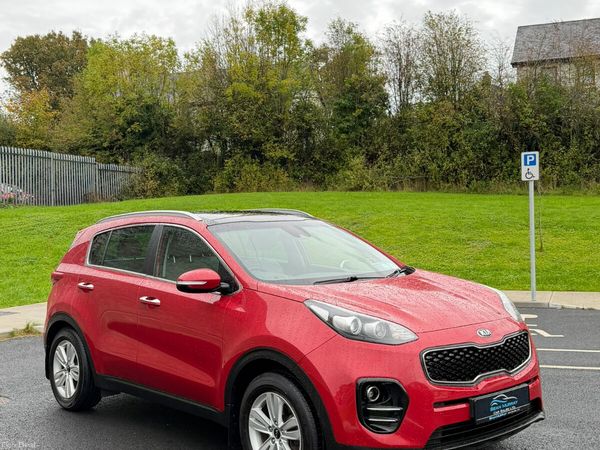 Kia Sportage SUV, Diesel, 2017, Red