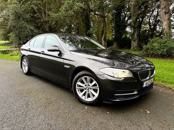 BMW 5-Series Saloon, Diesel, 2014, Brown