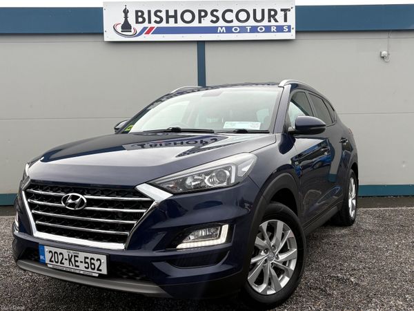 Hyundai Tucson SUV, Diesel Hybrid, 2020, Blue