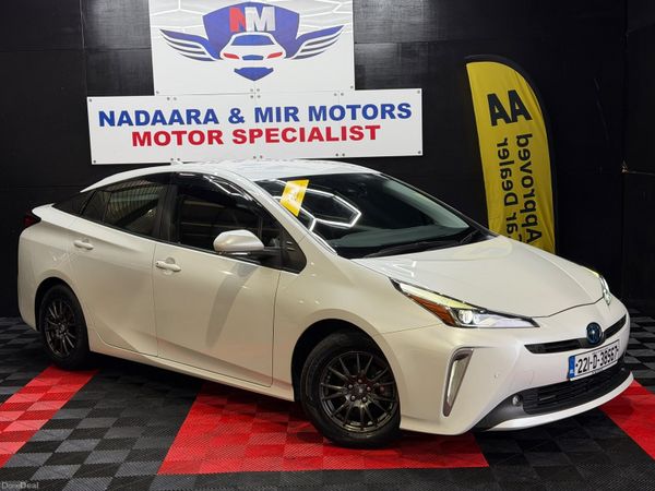 Toyota Prius Hatchback, Petrol Hybrid, 2022, White