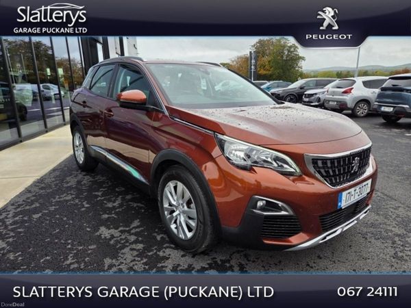 Peugeot 3008 SUV, Diesel, 2017, Brown