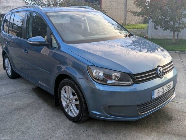 Volkswagen Touran MPV, Diesel, 2015, Blue