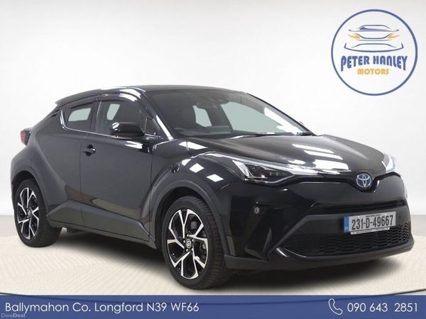 Toyota C-HR SUV, Petrol Hybrid, 2023, Black