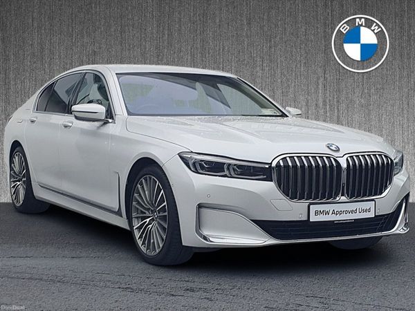 BMW 7-Series Saloon, Petrol Plug-in Hybrid, 2021, White