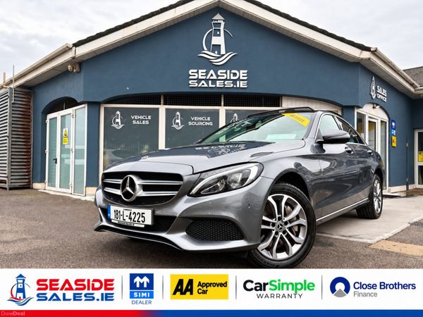 Mercedes-Benz C-Class Saloon, Petrol Plug-in Hybrid, 2018, Grey
