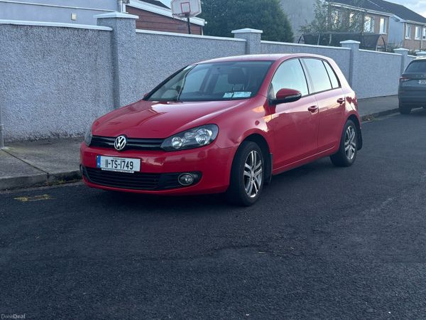Volkswagen Golf Hatchback, Diesel, 2011, Red