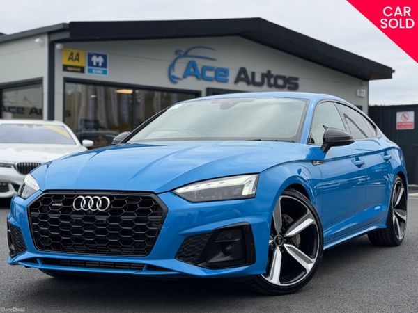 Audi A5 Saloon, Petrol, 2021, Blue