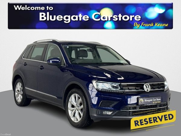 Volkswagen Tiguan Estate, Petrol, 2020, Blue