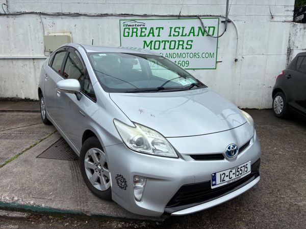 Toyota Prius Hatchback, Petrol Hybrid, 2012, Silver