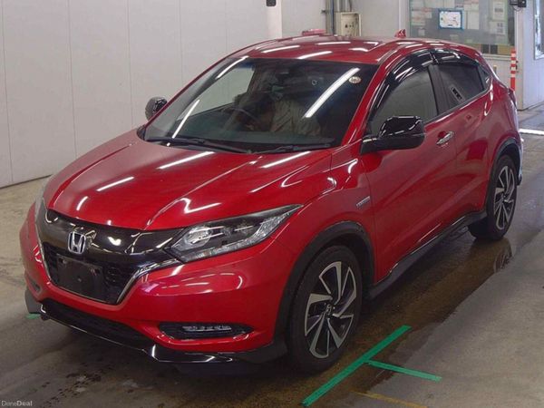 Honda Vezel SUV, Petrol Hybrid, 2017, Red