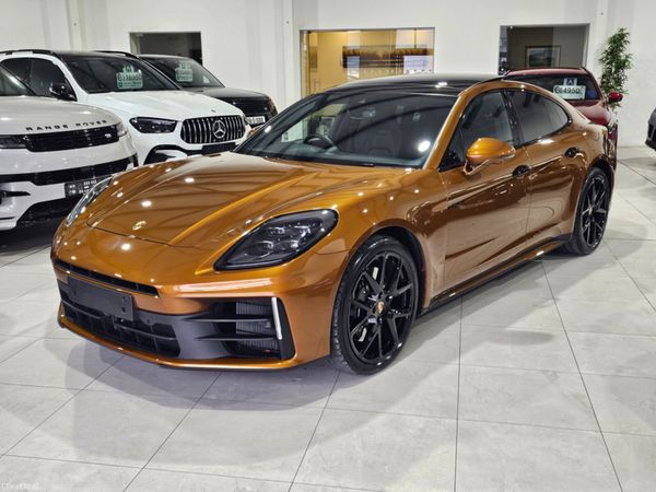Porsche Panamera Saloon, Petrol Hybrid, 2026, Gold