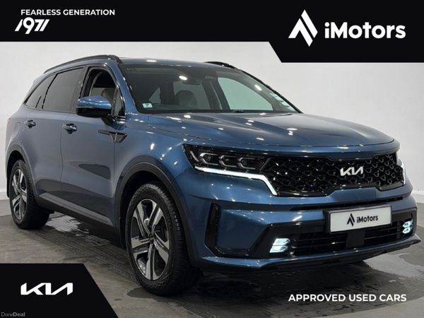 Kia Sorento SUV, Petrol Hybrid, 2023, Blue