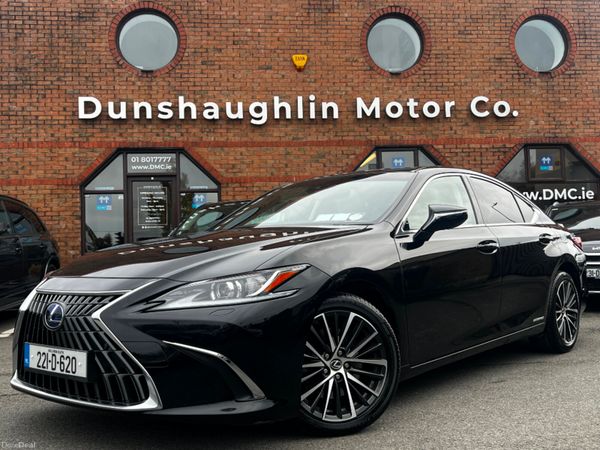 Lexus ES Saloon, Petrol Hybrid, 2022, Black