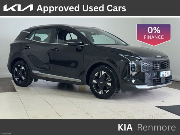 Kia Sportage MPV, Diesel Hybrid, 2026, Black