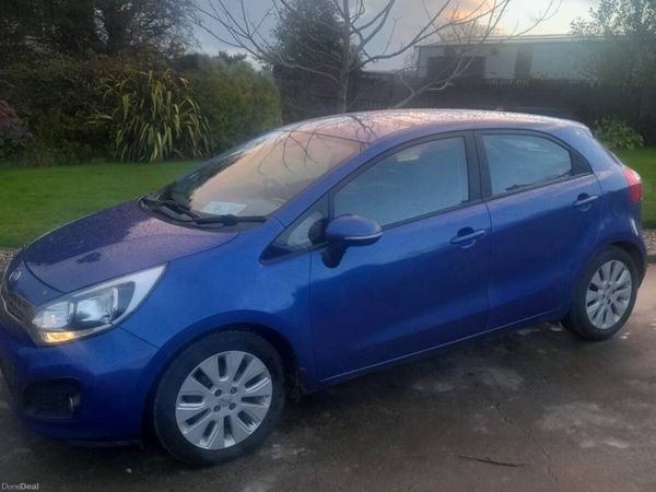 Kia Rio Hatchback, Petrol, 2014, Blue