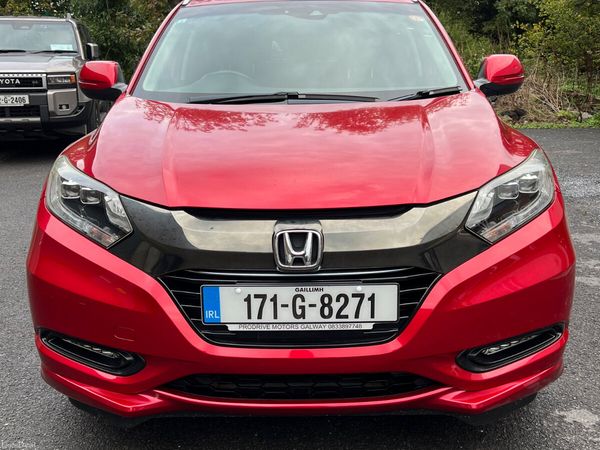 Honda Vezel SUV, Petrol Hybrid, 2017, Red