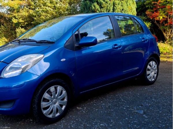 Toyota Yaris Hatchback, Petrol, 2010, Blue