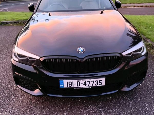 BMW 5-Series Estate, Diesel, 2018, Black