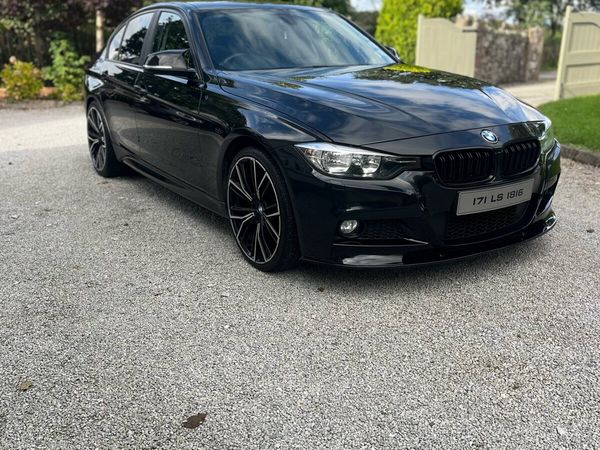 BMW 3-Series Saloon, Diesel, 2017, Black