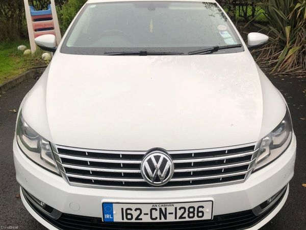 Volkswagen CC Coupe, Diesel, 2016, White