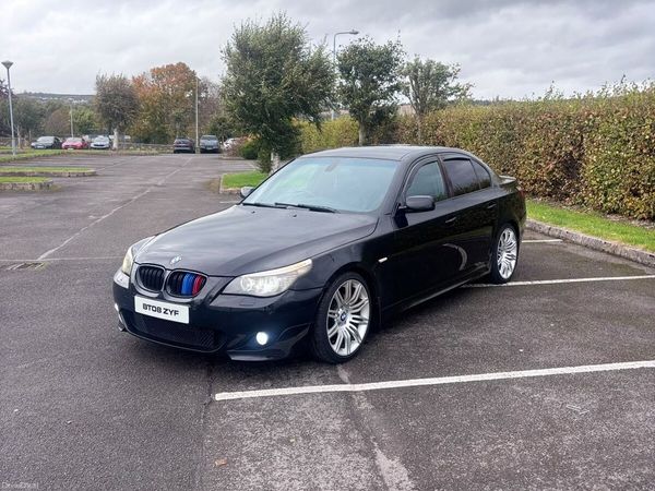 BMW 5-Series Saloon, Diesel, 2008, Black