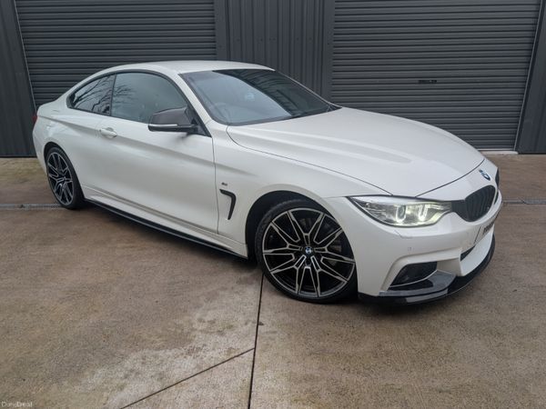 BMW 4-Series Coupe, Diesel, 2015, White