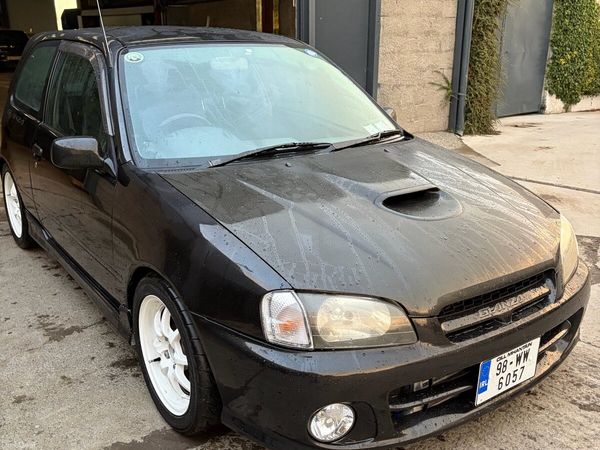Toyota Starlet Hatchback, Petrol, 1998, Black