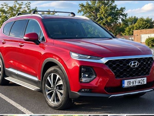 Hyundai Santa Fe SUV, Diesel, 2019, Red