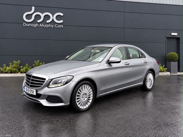 Mercedes-Benz C-Class Saloon, Petrol, 2015, Silver